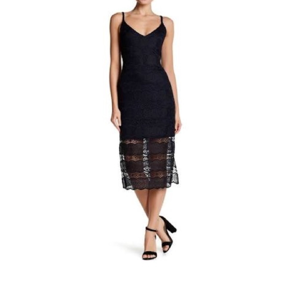 Betsey Johnson lace midi dress